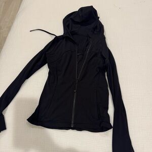 lululemon defined hoodie jacket null black size 8